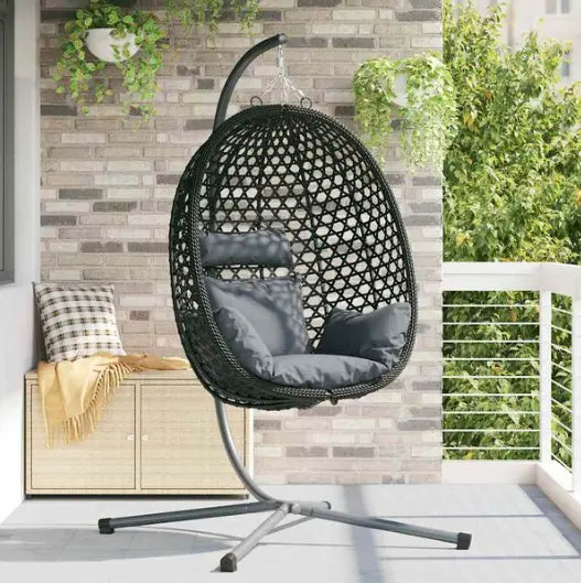 Chaise Suspendue Rotin Tressé Voltige