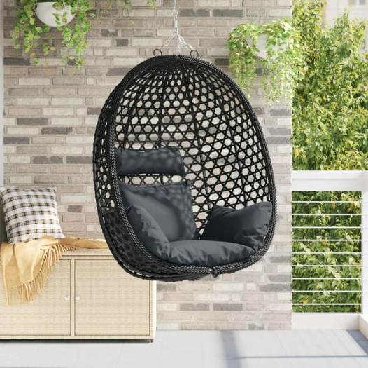 Chaise Suspendue Œuf Pivotante Polyrotin