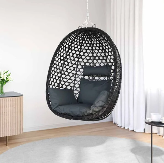 Chaise Suspendue Œuf Pivotante Polyrotin