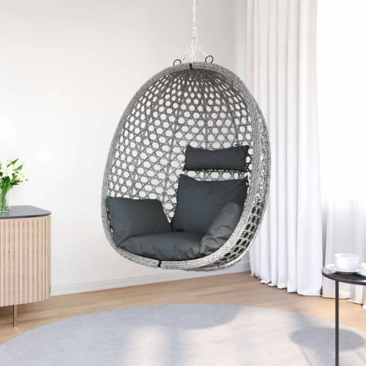 Chaise Suspendue Œuf Pivotante Polyrotin