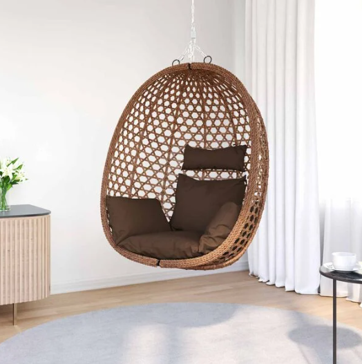 Chaise Suspendue Œuf Pivotante Polyrotin