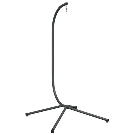 Support pour Chaise Œuf Suspendue en Acier Noir | Universel, 150 kg Flottea