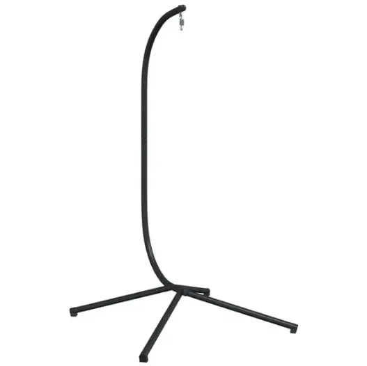 Support pour Chaise Œuf Suspendue en Acier Noir | Universel, 150 kg Flottea